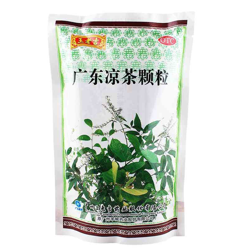 王老吉 广东凉茶颗粒 20袋 清热解暑 祛湿生津发烧喉痛