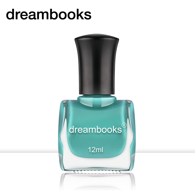 Dreambooks环保db指甲油 翡翠绿实色 翡翠绿莲 12ML