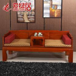 Ailuju Modern Chinese style Arhat bed solid wood bed Begonia wood Arhat chair sofa chair sleeping couch living room furniture