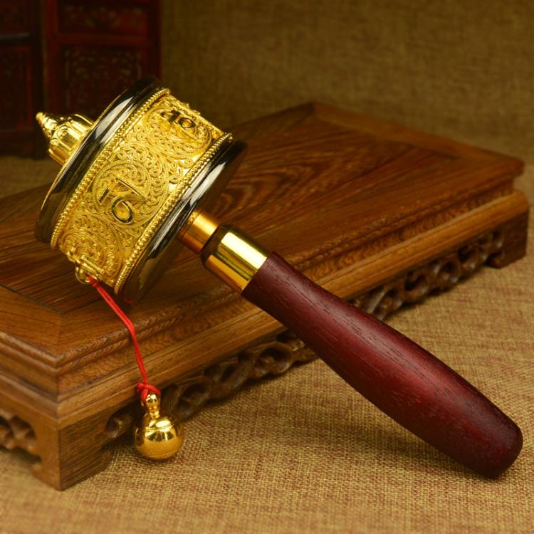 New Product High - end fine six - word truth - words - tailored brush hands rotated copper