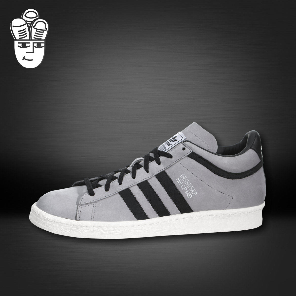 阿迪达斯Adidas Campus Mid三叶草男子中帮板鞋 限量合作款休闲鞋