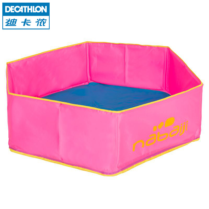 迪卡侬 小孩泳池 游泳池婴幼儿 家用轻便可折叠85783  NABAIJI