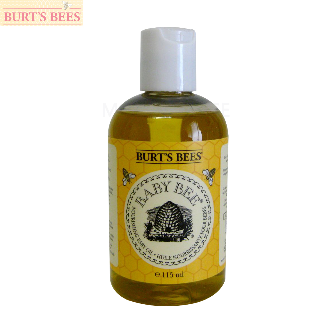 天猫国际包直邮 美国原装Burts Bees小蜜蜂婴儿按摩油 天然115ml