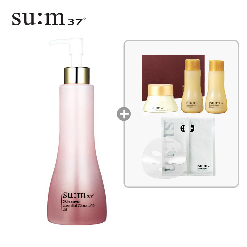 韩国LG直邮su:m37/苏秘(呼吸) 焕肤精华洁肤油 250ml