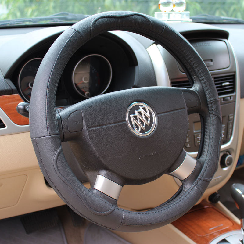 2015款荣威360手动精英豪华自动皮质汽车方向盘套四季通用把套7
