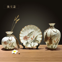  Home decoration Room home improvement wine cabinet decoration decoration Living room European style decoration entrance Ceramic crafts Modern