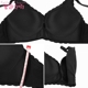 Honey Kiss Lượm áo ngực nhỏ Không dấu vết Không Thép Ring Bra Set Đồ lót Sexy One Piece áo ngực cho bé bú Áo ngực không dây