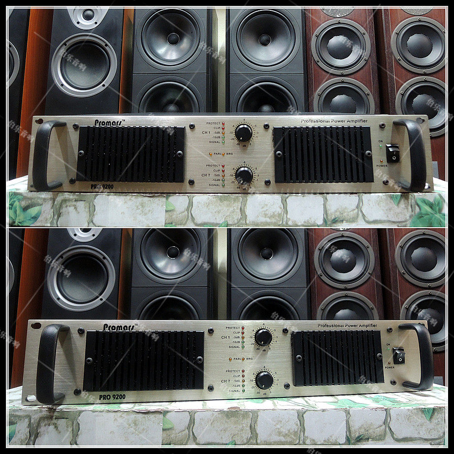 Original United States Promars PRO9200 second-hand import professional stage switching power supply performance post-power amplifier