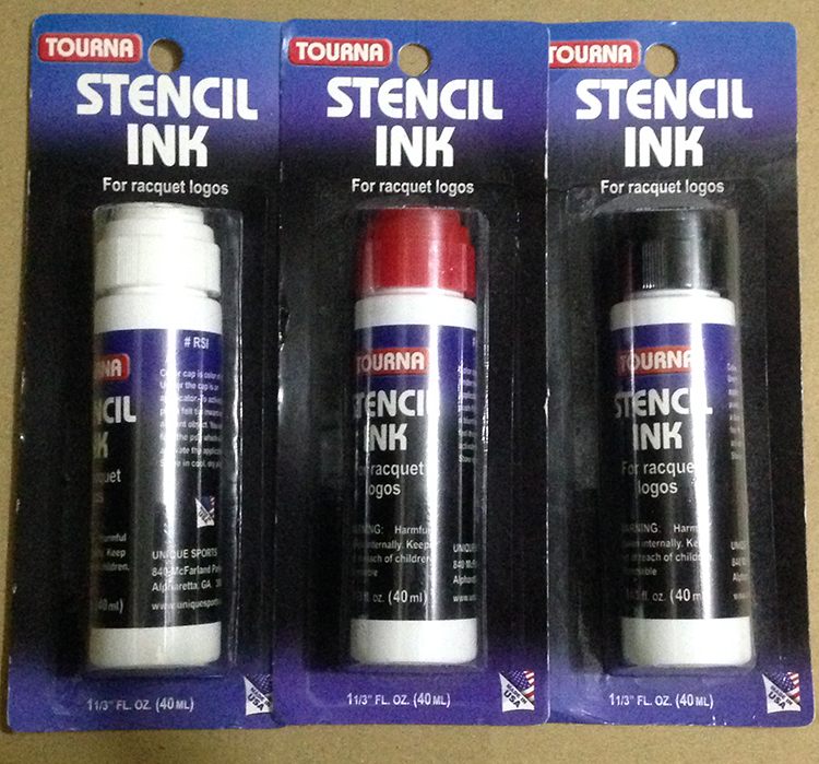 Tourna Logo Ink Racket Painting Logo Ink