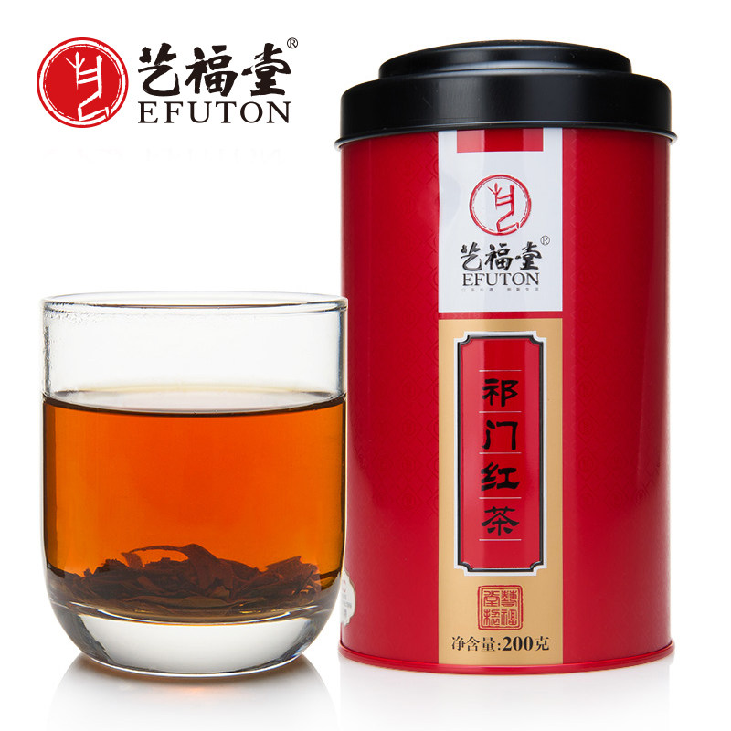 【天猫超市】艺福堂茶叶 祁门红茶 茶叶 2015新茶特级红茶 200g