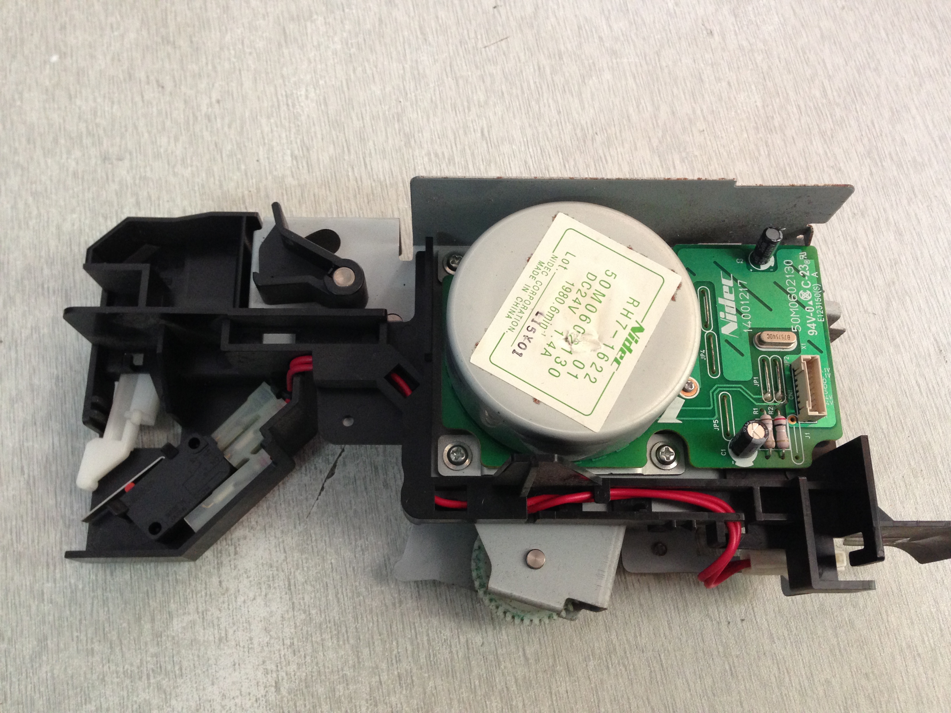 Original fit HP9000 fixing gear set HP9040HP9050DN component motor pendulum wheel build motor gear set