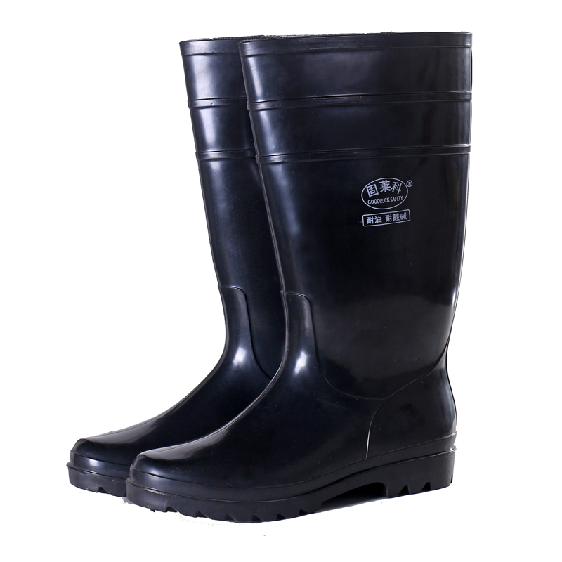 Graco rain boots men's rubber and plastic overshoes planting shoes work rain boots ultra-high over the knee men's industrial rain boots rain boots