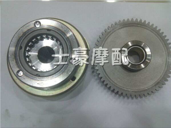 Locomotive accessories Magnetic cylinder assembly CG200-18-level magneto assembly Magnetic cylinder Start disk Coil teeth