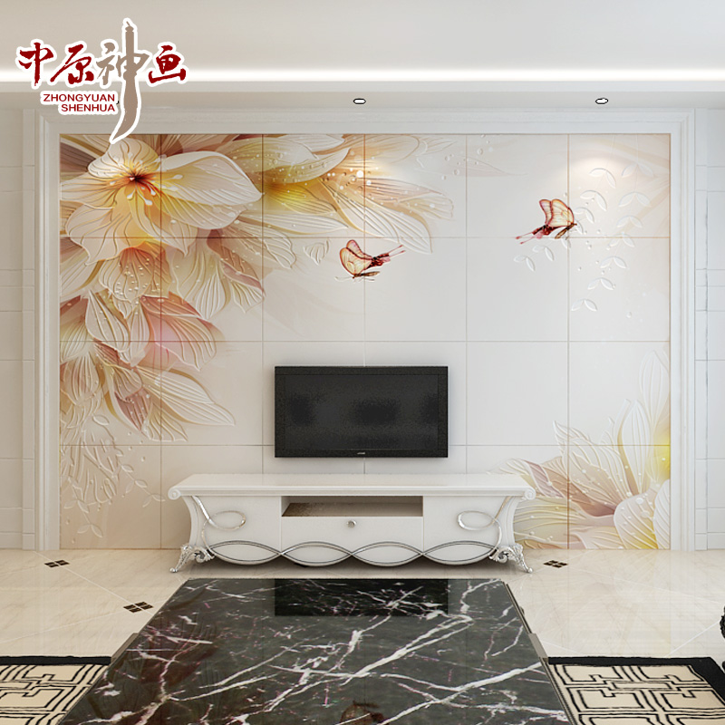 ��ԭ�񻭷¹�ש΢��ʯ����ǽ��ש