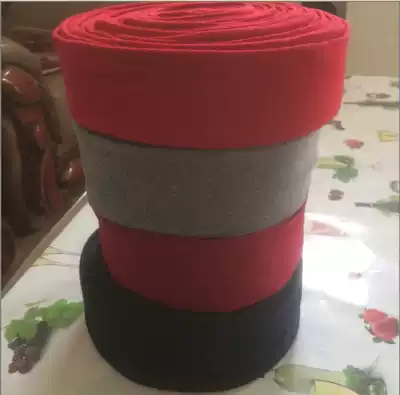 Clothing accessories cuffs fabric pants mouth extended long sleeves and long sleeves with long sleeves and side lengthened trousers knitted fabric pants mouth one meter