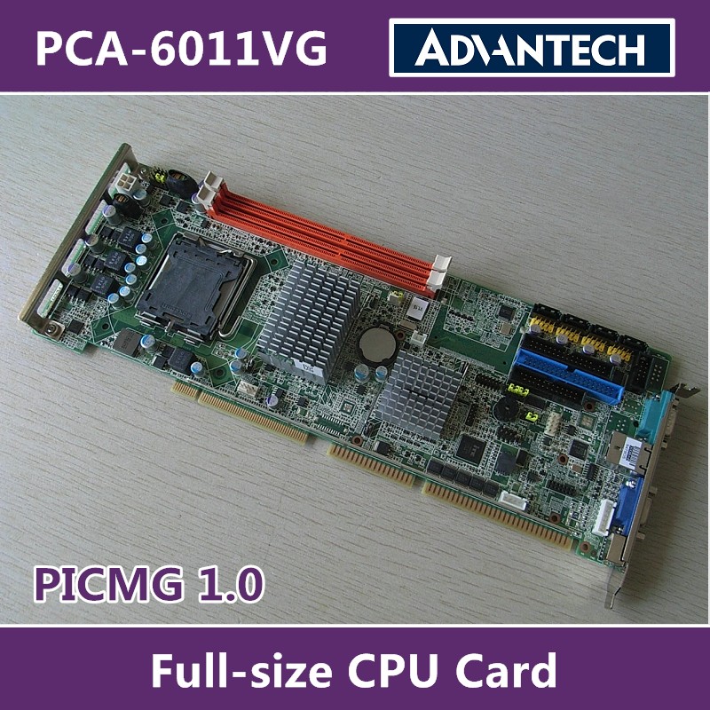 CPU long card # Advantech PCA-6011VG-00A1E 6011 A1 6114P12 IPC-6606 6608