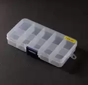 Chip box element box IC box tool storage box 10 grid detachable patch box