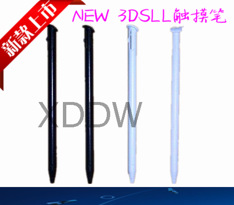 NEW 3DSLL stylus pen New 3DSLL stylus black and white NEW3DSXL accessories