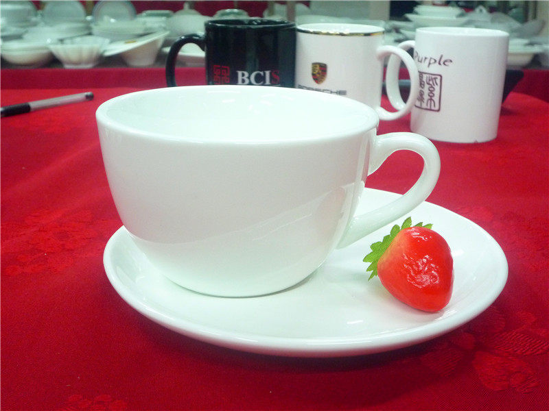 Best-selling COSTA coffee cup 450ml Italian cup cup with eccentric saucer for coffee shop