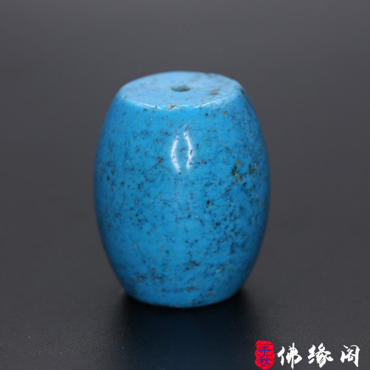 Buddha's Penthouse Blue Pine Stone Barrel Beads of Pearl Pearl Beads old beads Old beads Hand strings of Buddha Strings Hand-made DIY Accessories Accessories