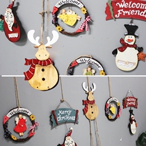 ins Christmas decoration Angel Garland pendant girl heart room bedroom shop window door bar wall wall hanging