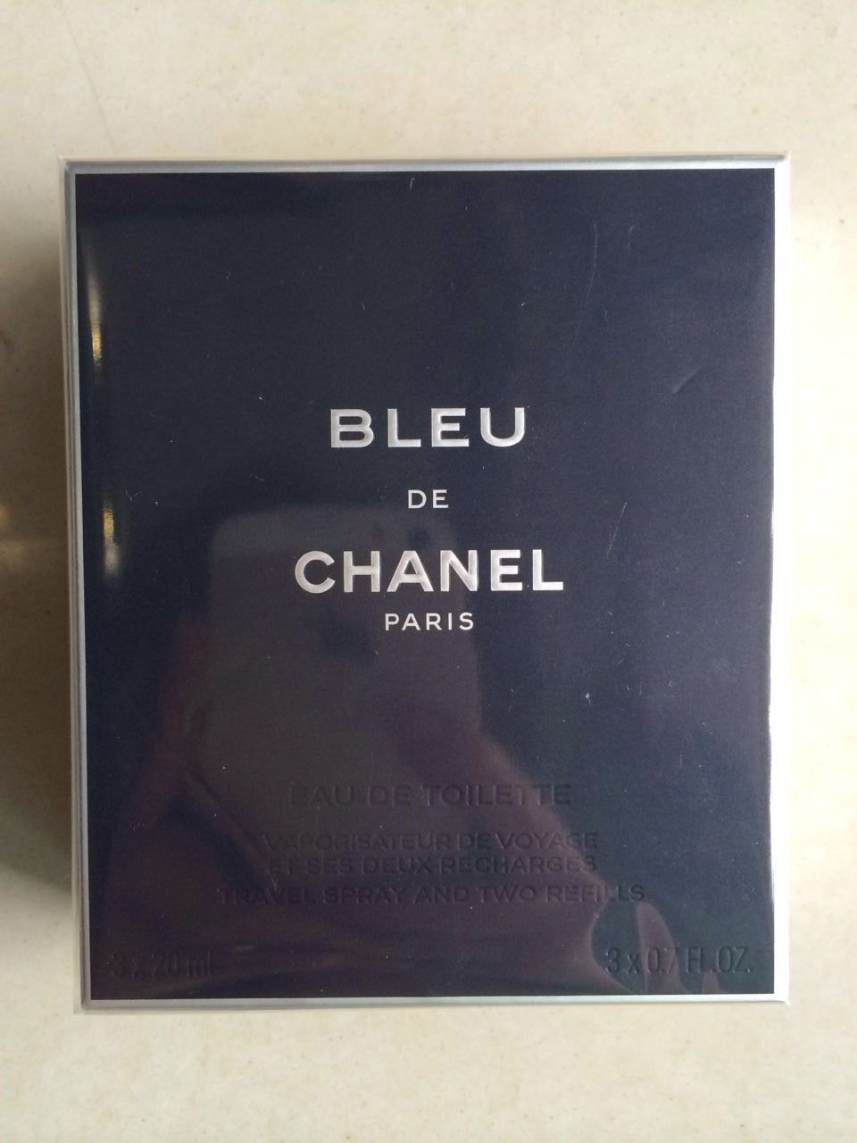 生生妈在香港 Chanel/香奈儿蔚蓝男士淡香水3*20ml 便携装