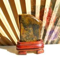 Natural jade high-quality tiger eye stone ornaments Cats eye tiger eye stone rough stone play pieces Home exotic stone furnishings