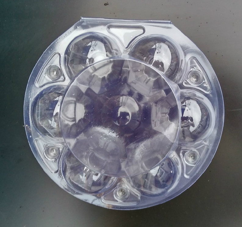 6 round middle egg box egg packaging box soil egg tray plastic egg tray plastic egg toilet egg box