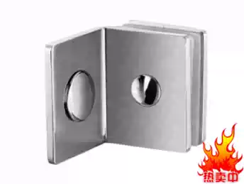 Ruigao BESTKO hardware pure 304 stainless steel bathroom clip 90 degree glass fixing clip BK0581 corner code