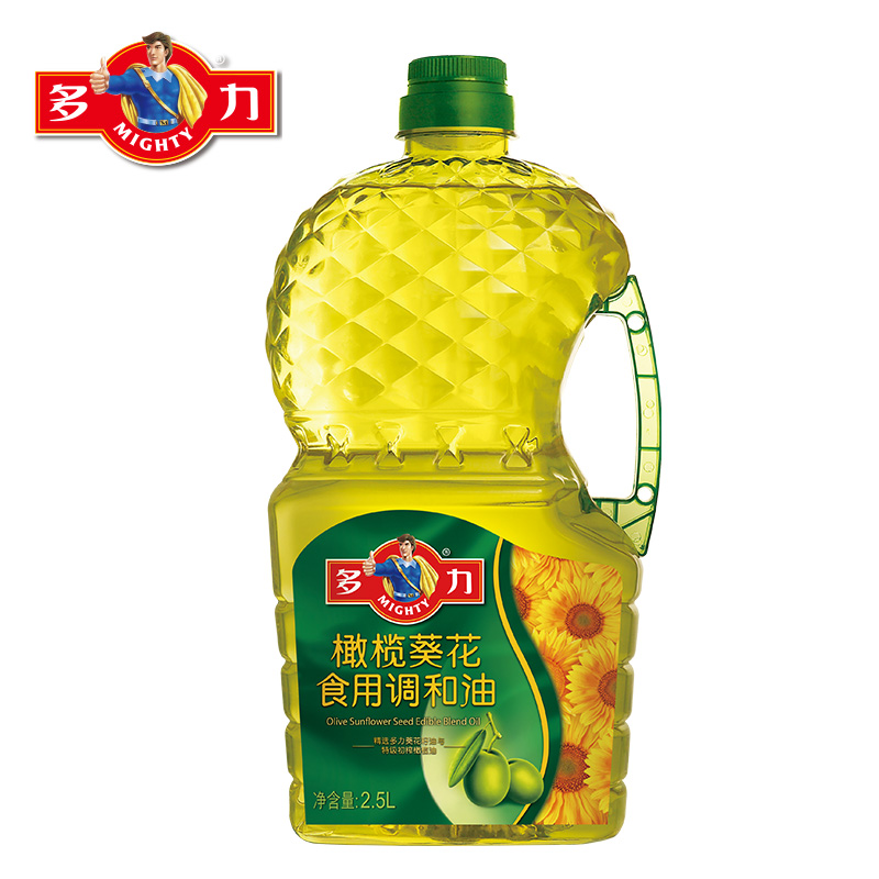 【天猫超市】多力橄榄葵花调和油2.5L/瓶