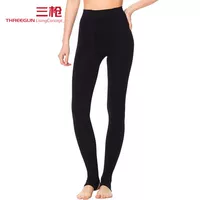 Ba khẩu súng quần legging nữ mùa thu và mùa đông kéo dài phần cơ thể định hình quần nữ chân quần đáy quần 60665 quần lót phụ nữ