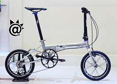 складной велосипед @bike 16寸折叠变速速整车组装 椭圆盘 任意diy