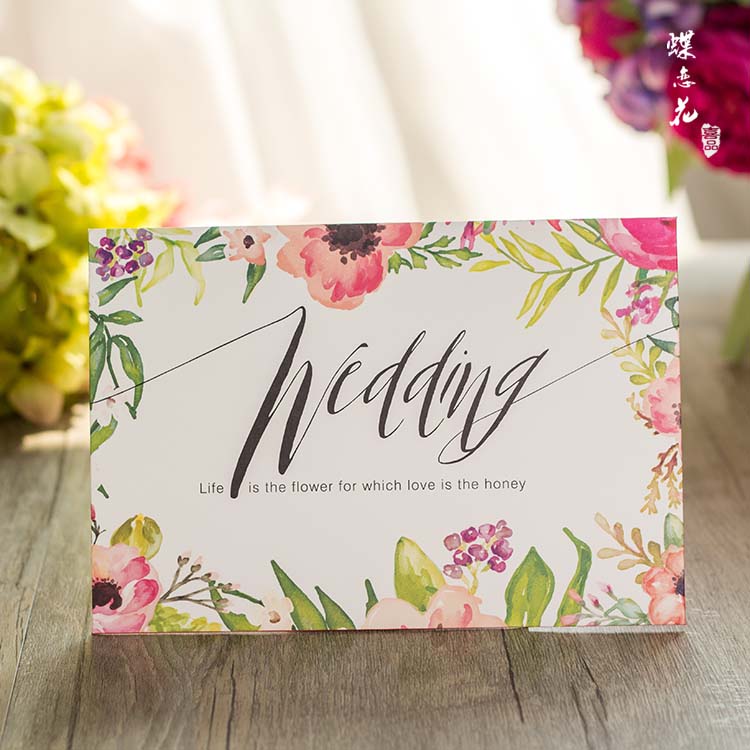 Usd 4 42 New 2016 Secret Garden Wedding Invitations Custom Korean New 2016 Secret Garden Wedding Invitations Custom Korean Print Personalized Creative European