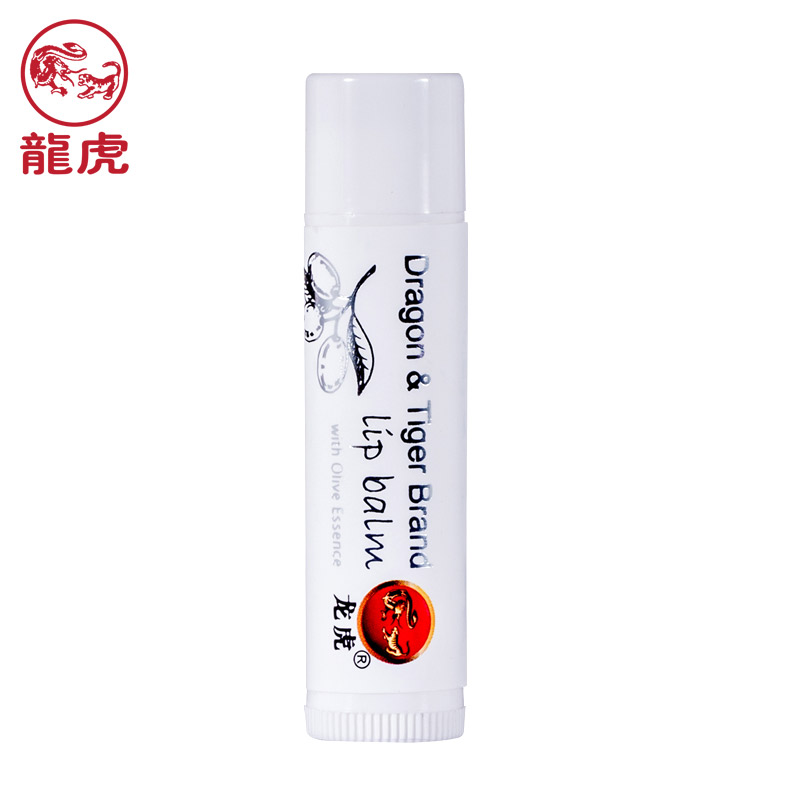 龙虎橄榄修护润唇膏 修护皲裂 滋润护唇 4.5g/瓶 送好礼