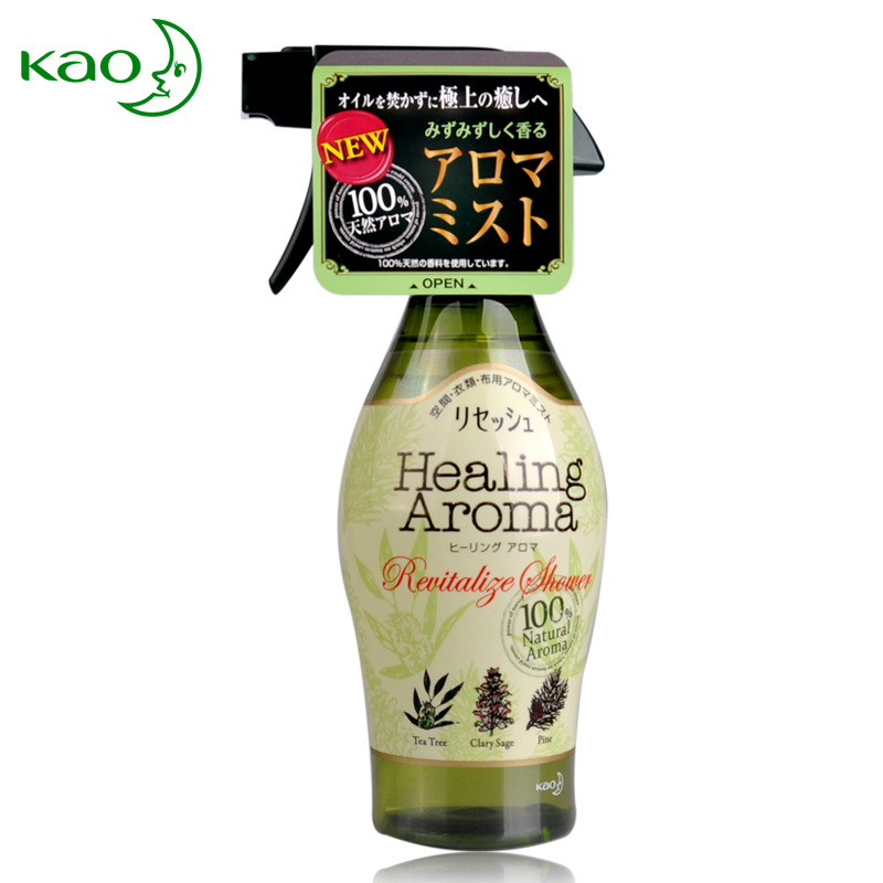 日本进口花王衣类房间芳香除臭剂 空气清新剂 阳光的心灵愈合芳香