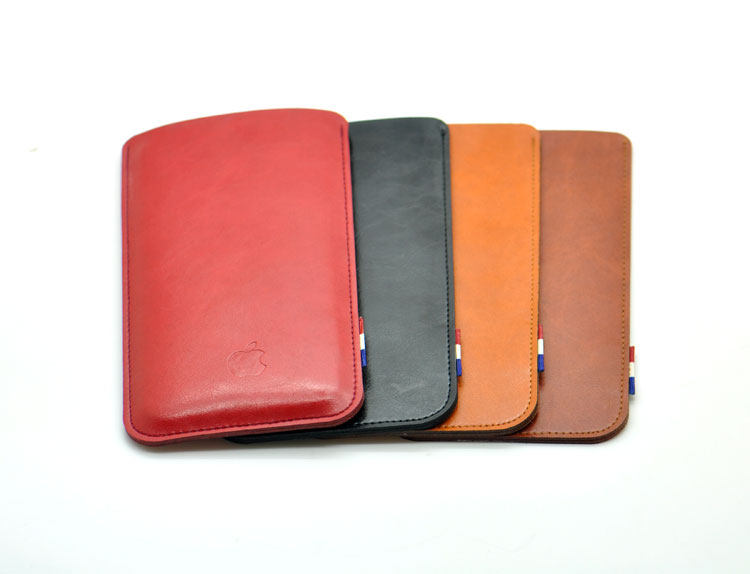 Customize the apple iPhone Xs 5 8 inch leather cover mobile phone protective sheath liner bag straight insert inner bag