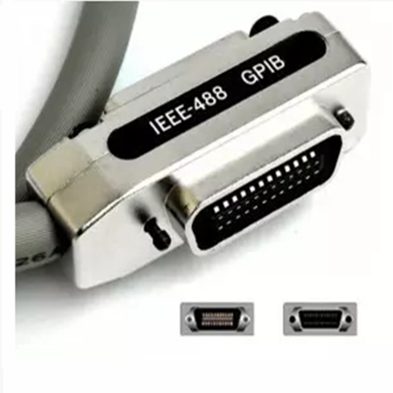 GPIB industrial grade data cable Pure copper IEEE488 computer industrial control motherboard line GPIB transmission line 1 meter