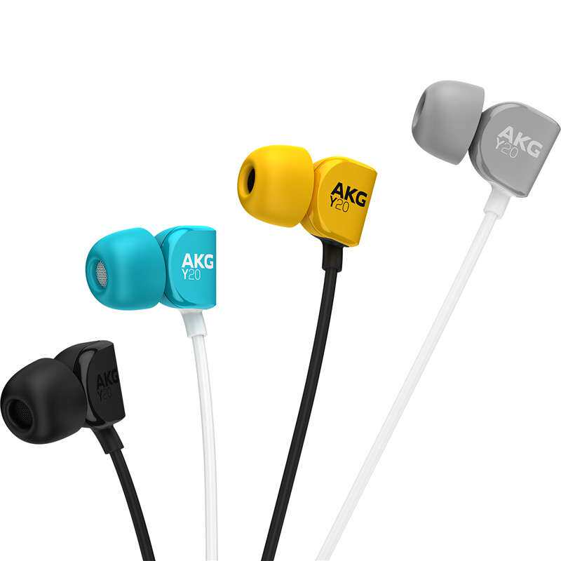 AKG/爱科技 Y20入耳式耳塞耳机音乐手机线控HIFI耳机耳麦苏宁易购
