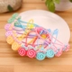 Phim hoạt hình Hàn Quốc không làm tổn thương em gái mềm mại tiara đơn giản cá tính tóc vòng phụ kiện tóc bé đầu dây tóc cao su kẹp tóc trẻ em kep toc Phụ kiện tóc