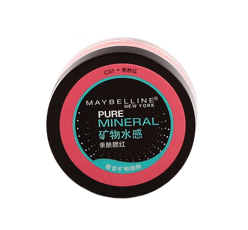 NALA Maybelline美宝莲矿物水漾亲肤腮红4g 三色选自然润红