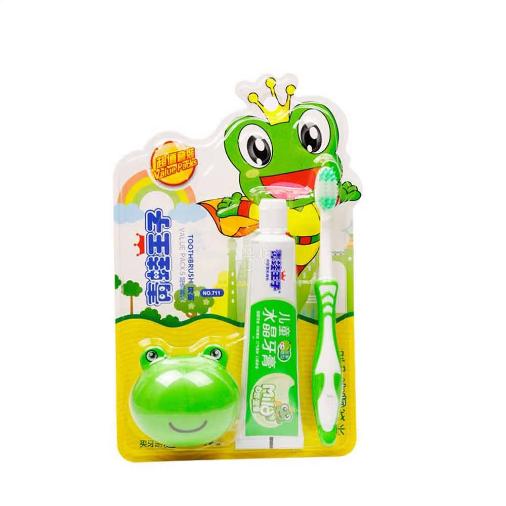 青蛙王子 妙奇蛙儿童超值套装牙刷 1套 一号店