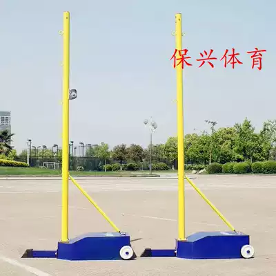 Badminton rack Standard wheeled mobile badminton column Portable simple badminton column to send badminton net