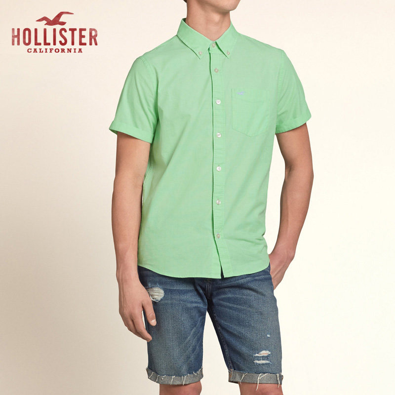 Hollister 经典纽扣式衬衫 男 91922