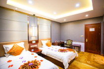 TOWO Boutique Hotel (Golmud Huaxing Shopping Plaza Kunlun Park Branch)Sunshine Twin Room