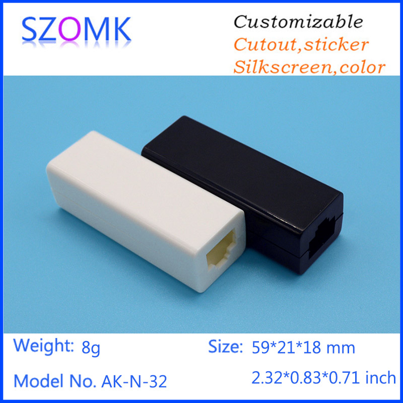 SZOMK 59*21*18 instrument shell DIY high-grade power supply plastic shell instrument shell junction box N32