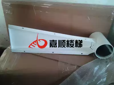 Attic duplex floor column rotating keel stair accessories increase exquisite floor cover stair steel customization