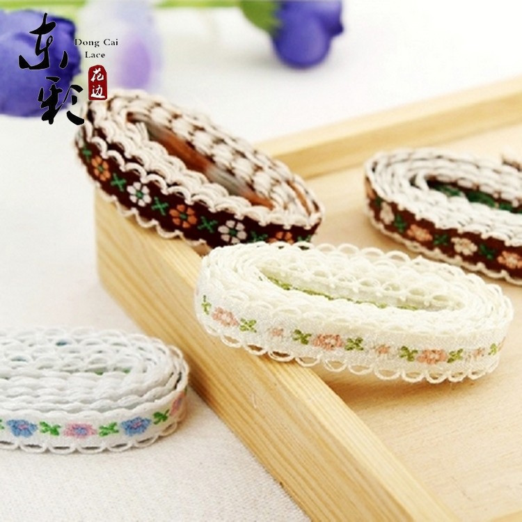 A3 with micro-stereo pastoral national clothing embroidered lace with hand-made diy decorative cloth for children's cloth accessories diy