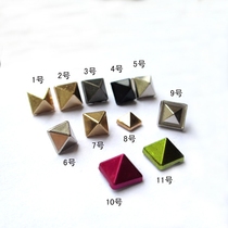 Tetip Alloy Square Bump Nail DIY Rivet Loose Piece Sandals Rivets Bag Wrap Rivets Shoes Rivets
