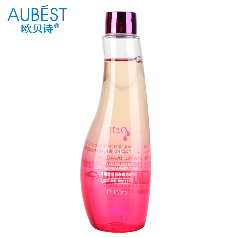 Aubest/欧贝诗红藻蜜露皙白净透爽肤水150ml 9.9元包邮