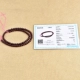 Vòng tay Garnet tự nhiên Rượu vang nữ Pha lê đỏ Ba vòng Garnet 3 vòng Vòng đeo tay nhiều vòng 6A7A - Vòng đeo tay Clasp vòng đeo tay nữ Vòng đeo tay Clasp